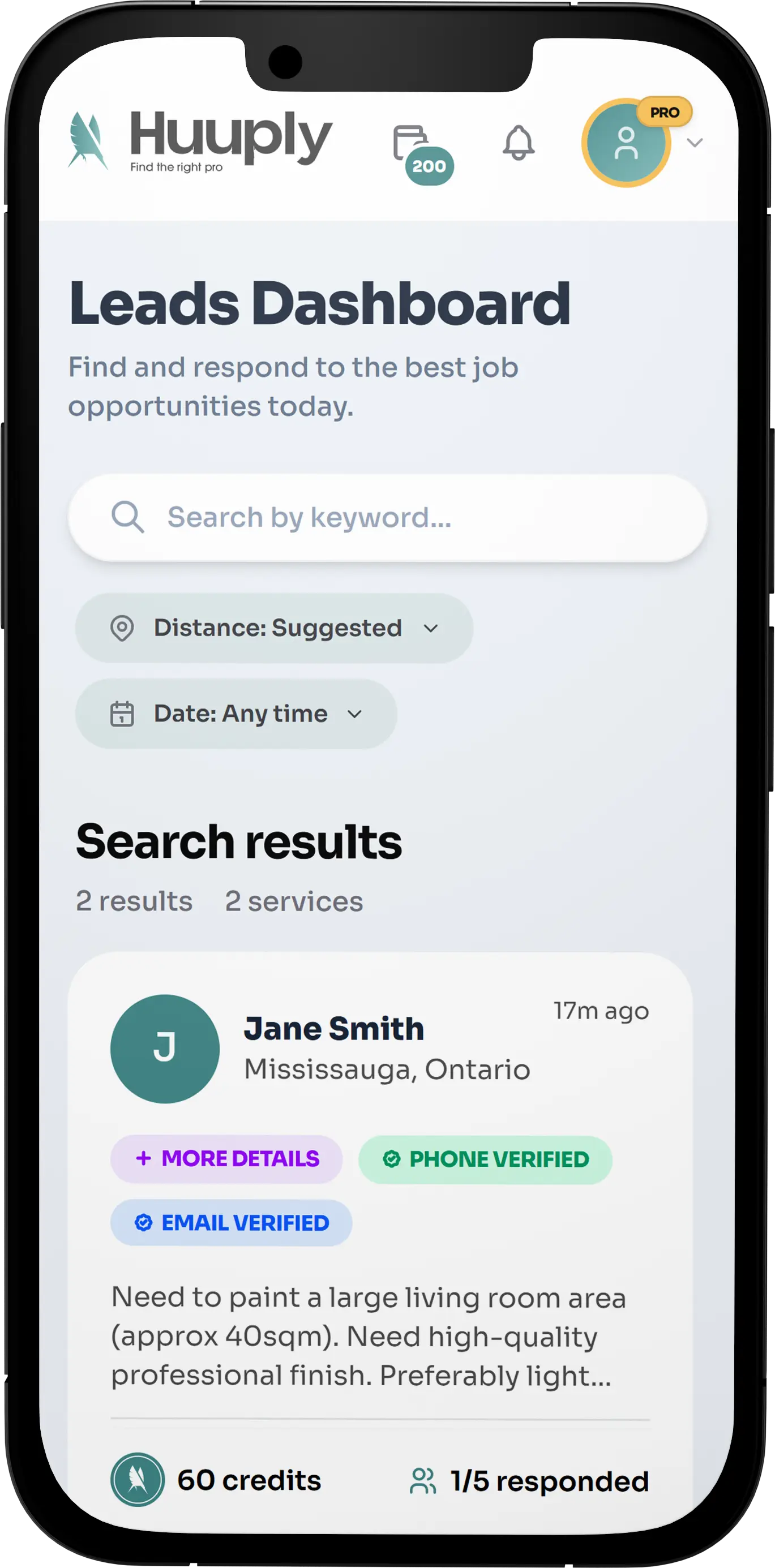 Browse live requests near you