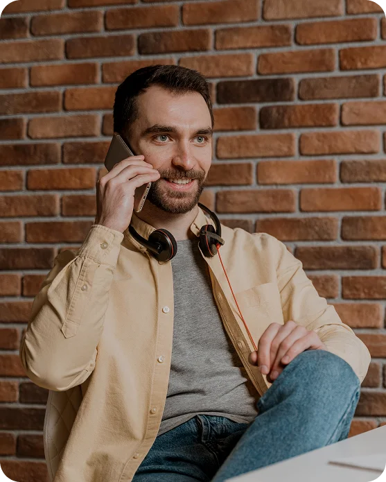 Why choose us phone mockup